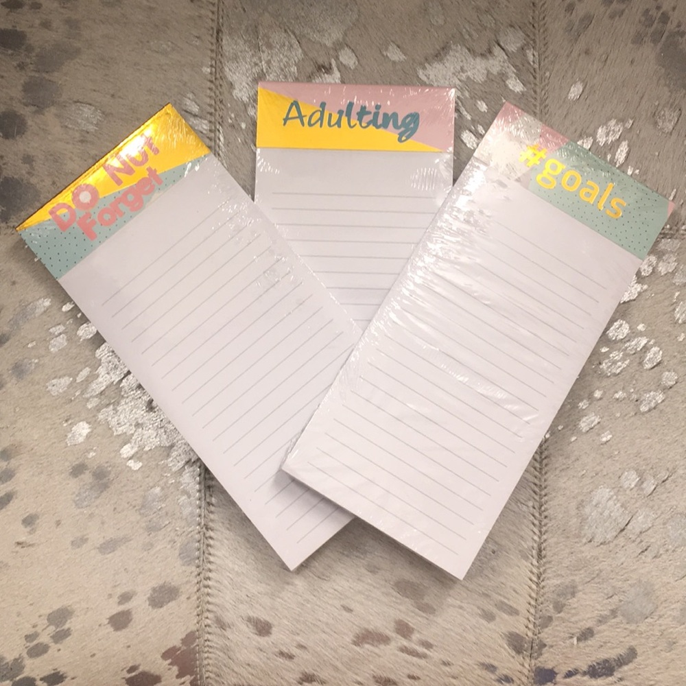 NWT Notepad Trio